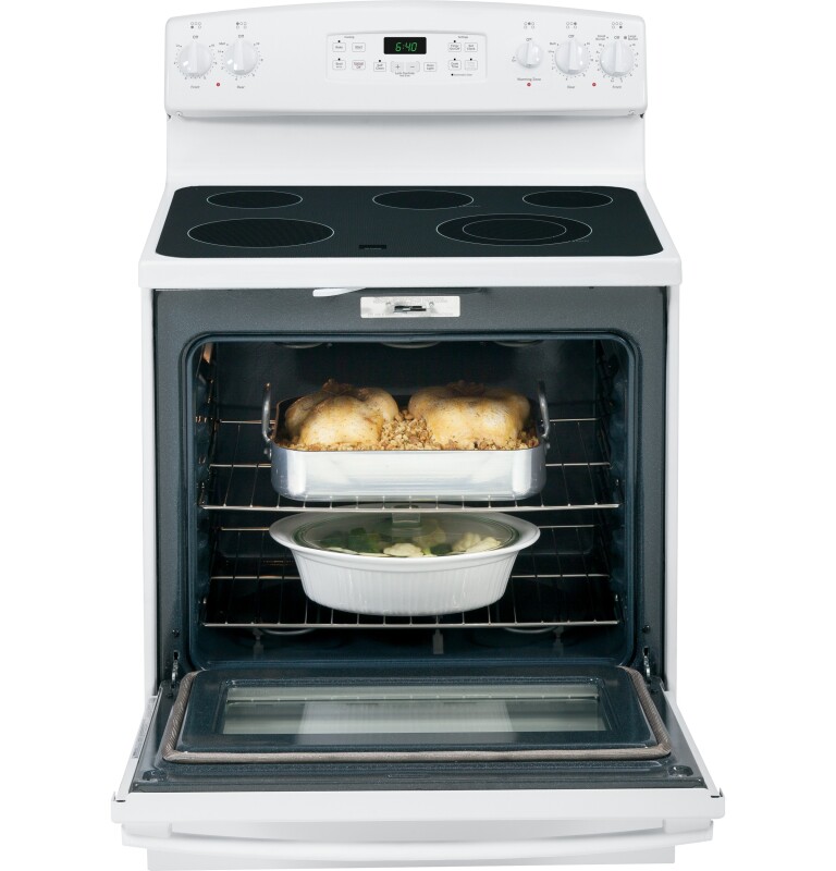 30" Free-Standing Electric Range JB640DFWW