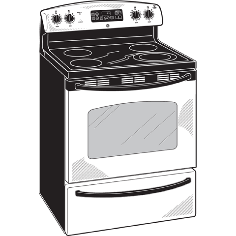 30" Free-Standing Electric Range JB640MRBS