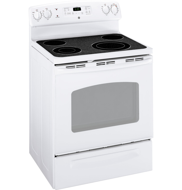 30" Free-Standing Electric Range JB645CPWW