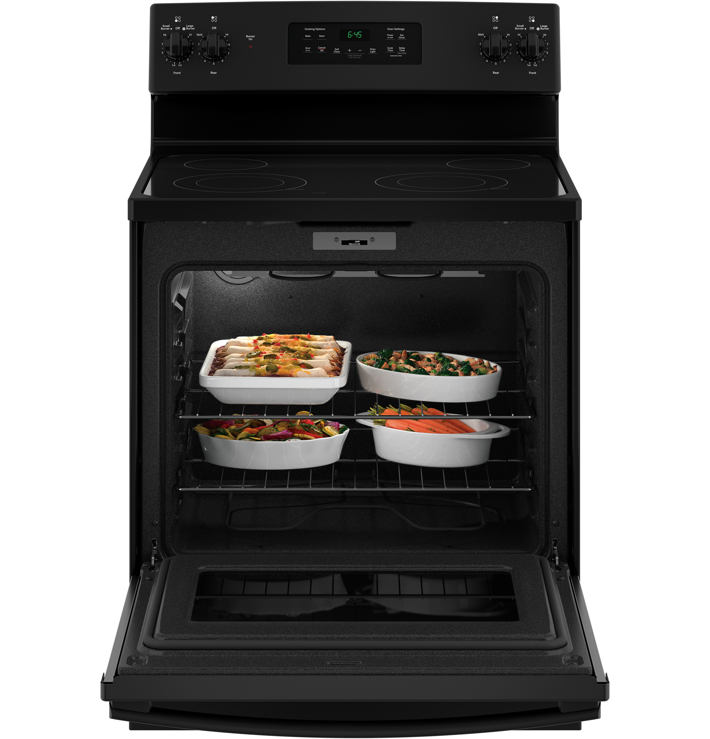 30" Free-Standing Electric Range JB645DKBB