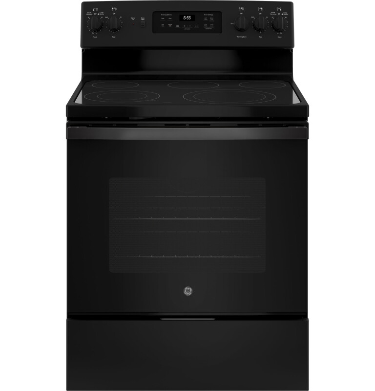 30" Free-Standing Electric Convection Range JB655DKBB