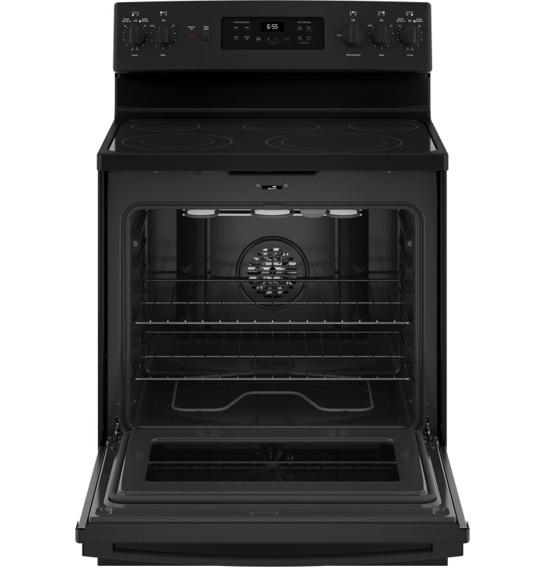 30" Free-Standing Electric Convection Range JB655DKBB
