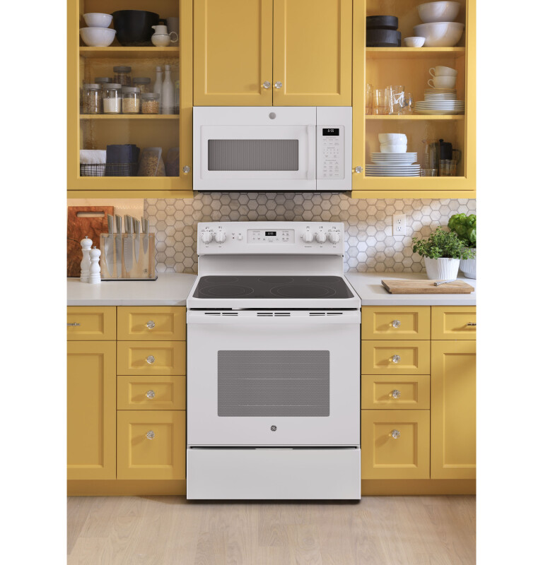 30" Free-Standing Electric Convection Range JB655DKWW
