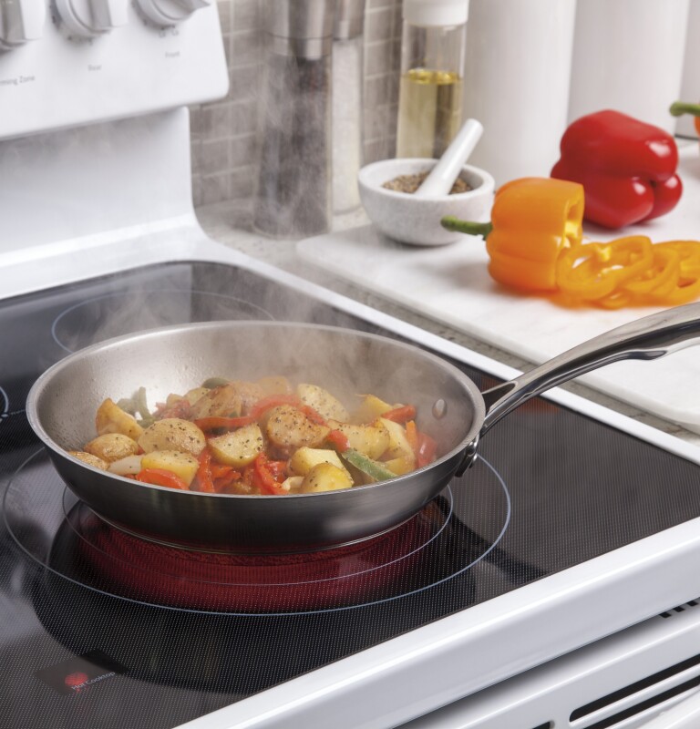 30" Free-Standing Electric Convection Range JB655DKWW