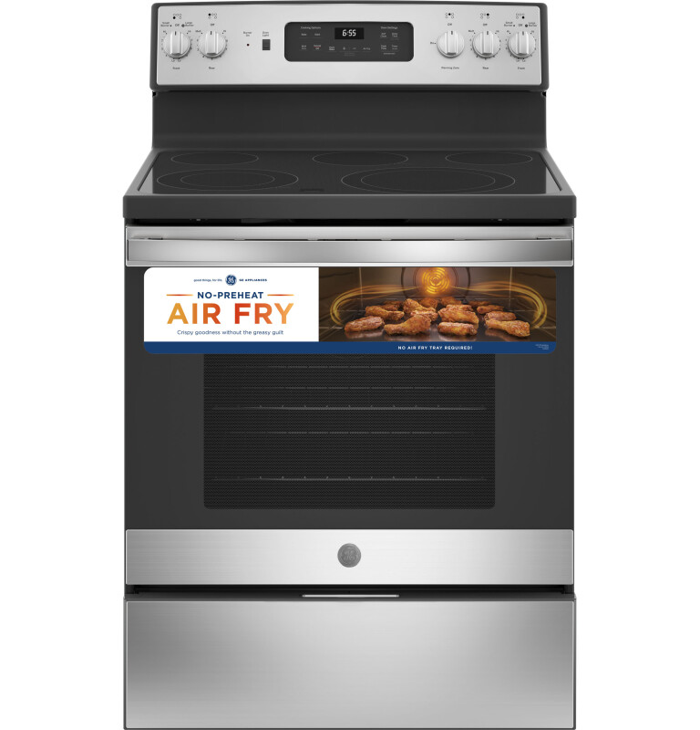30" Free-Standing Electric Convection Range JB655SKSS