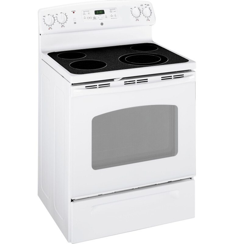 30" Free-Standing Electric Convection Range JB670DPWW