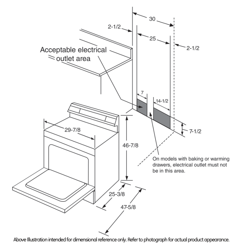 30" Free-Standing Electric Convection Range JB680DTBB