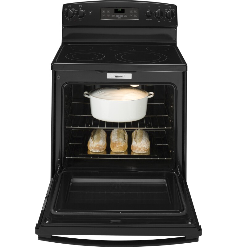 30" Free-Standing Electric Convection Range JB690DFBB