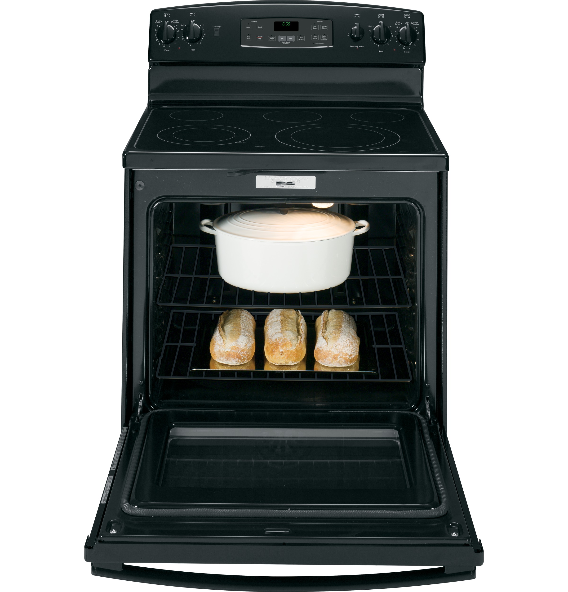30" Free-Standing Electric Convection Range JB695DFBB
