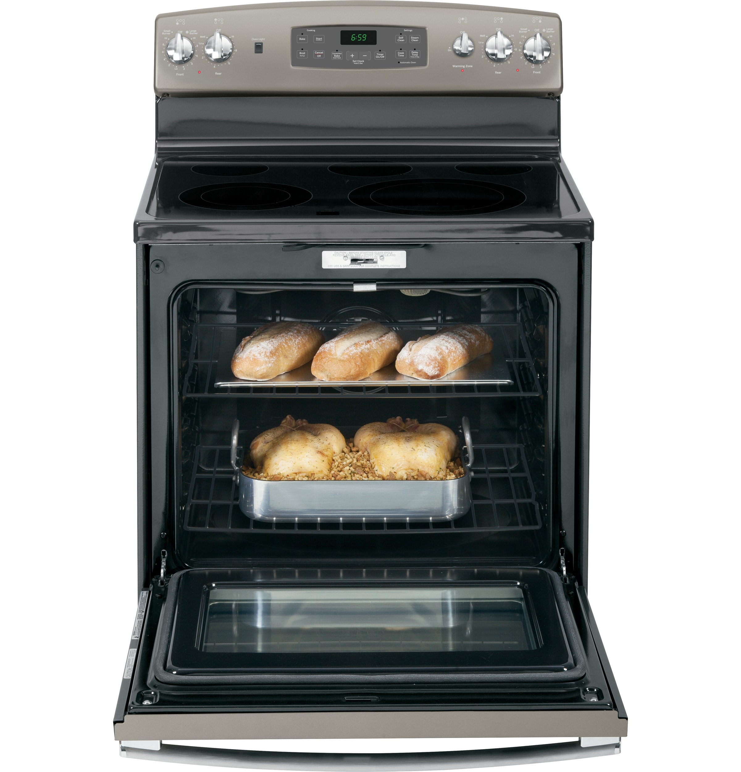 30" Free-Standing Electric Convection Range JB695EFES