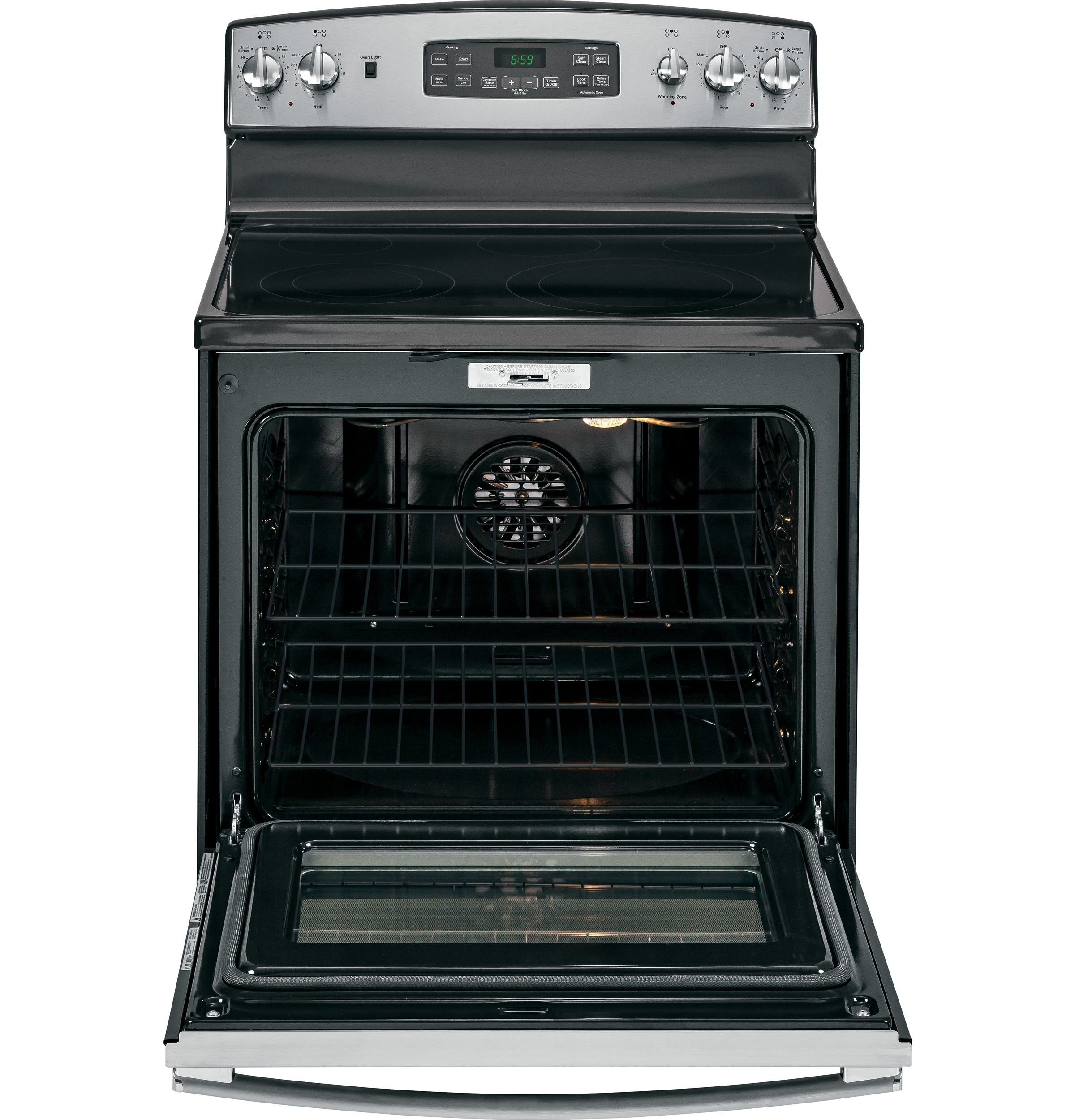30" Free-Standing Electric Convection Range JB695SFSS