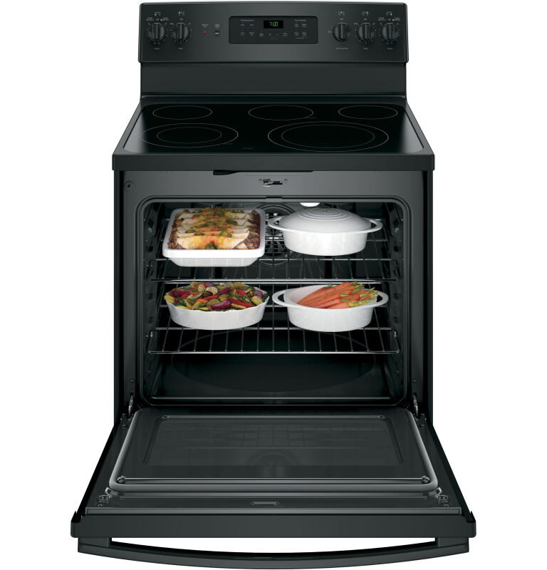 30" Free-Standing Electric Convection Range JB700DJBB