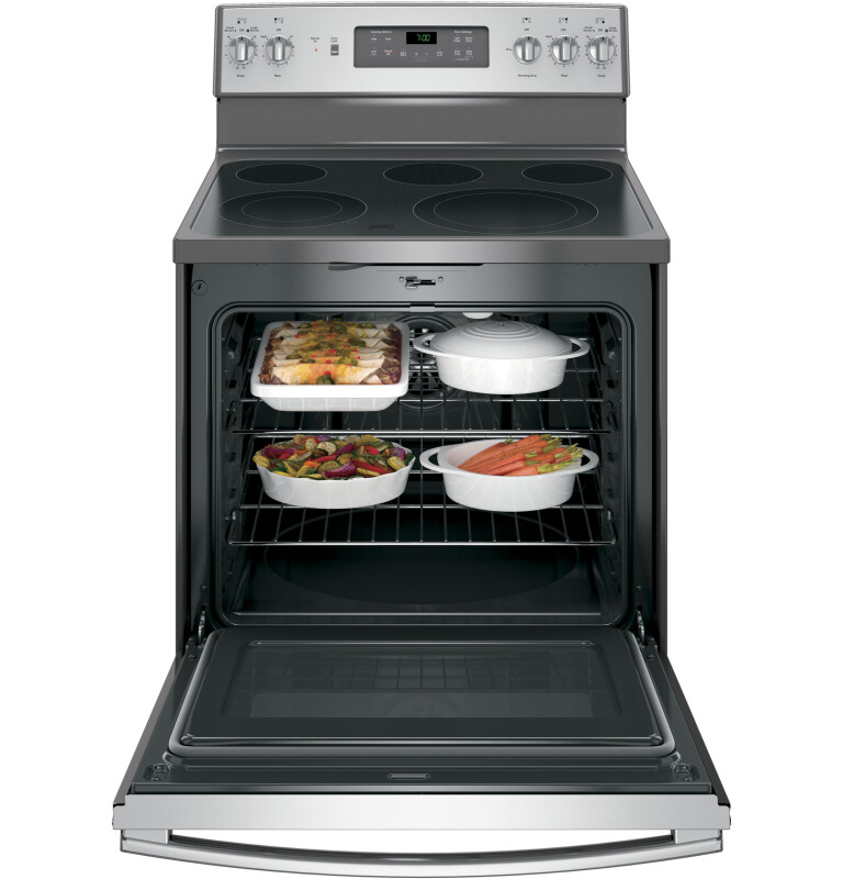 30" Free-Standing Electric Convection Range JB700SJSS