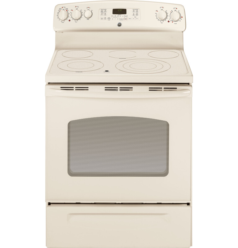 30" Free-Standing Electric Range with Warming Drawer JB705TTCC