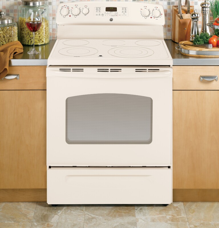30" Free-Standing Electric Range with Warming Drawer JB705TTCC