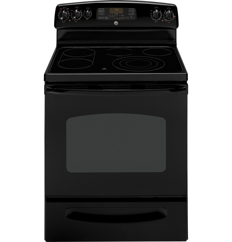 Adora series by 30" Free-Standing Electric Convection Range with Warming Drawer JB710DTBB