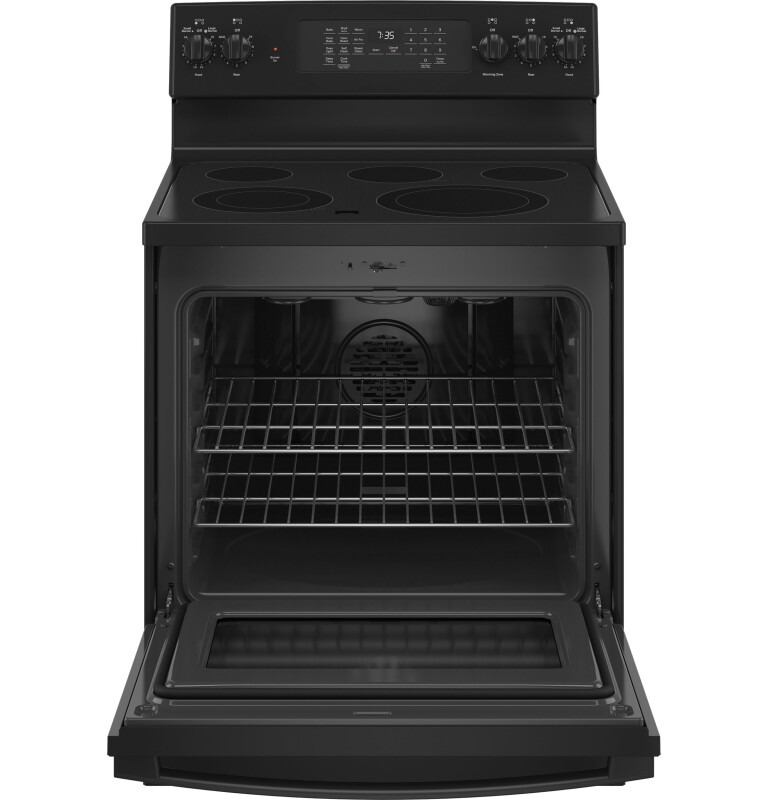 30" Free-Standing Electric Convection Range with No Preheat Air Fry JB735DPBB