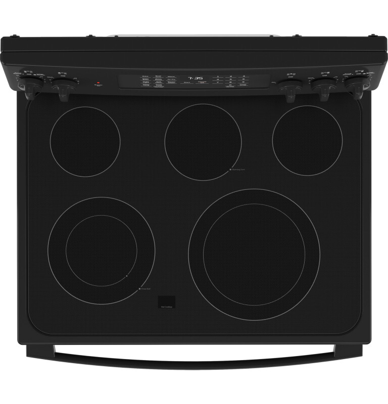 30" Free-Standing Electric Convection Range with No Preheat Air Fry JB735DPBB