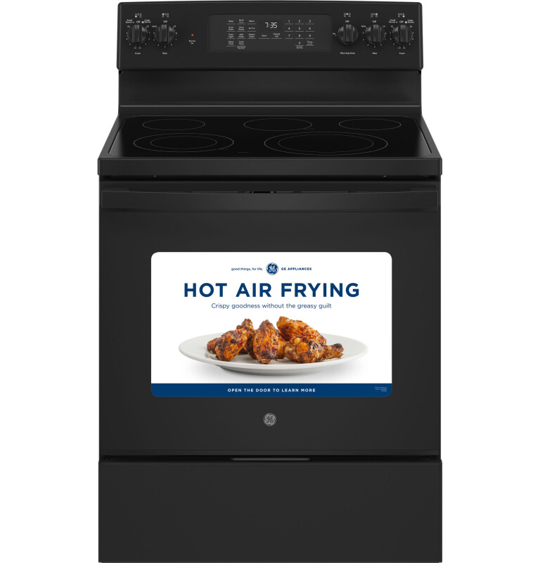 30" Free-Standing Electric Convection Range with No Preheat Air Fry JB735DPBB