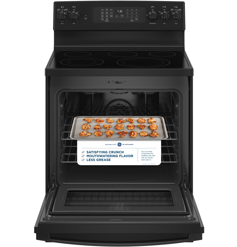 30" Free-Standing Electric Convection Range with No Preheat Air Fry JB735DPBB