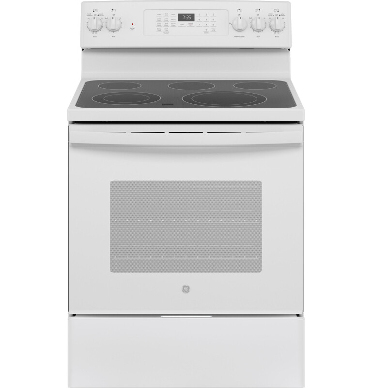 30" Free-Standing Electric Convection Range with No Preheat Air Fry JB735DPWW