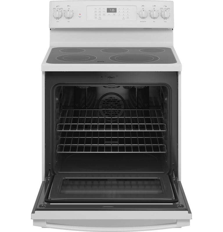 30" Free-Standing Electric Convection Range with No Preheat Air Fry JB735DPWW