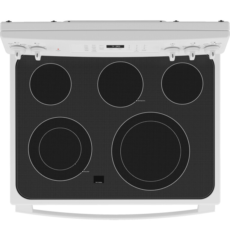 30" Free-Standing Electric Convection Range with No Preheat Air Fry JB735DPWW