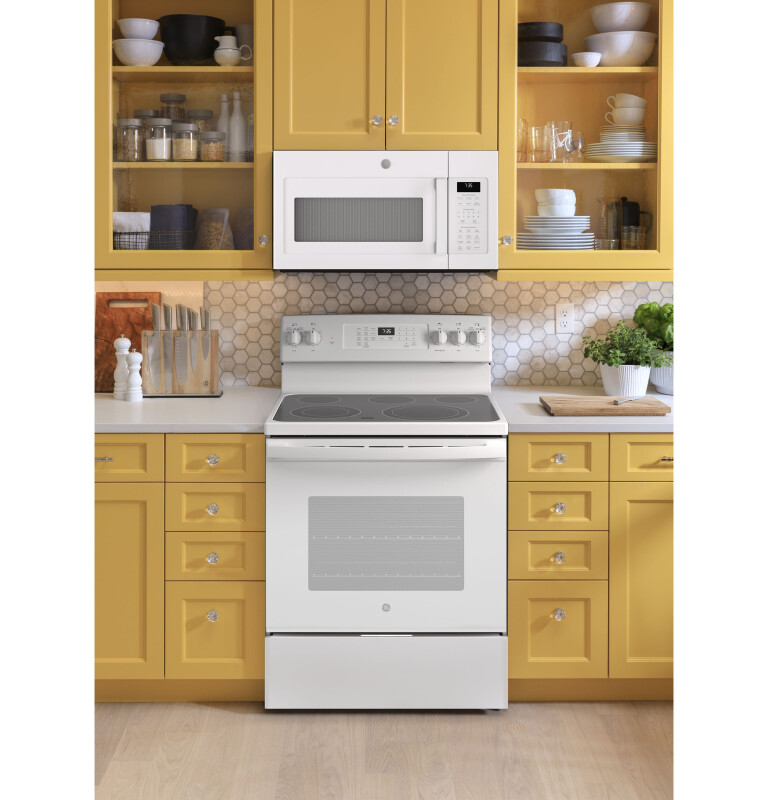 30" Free-Standing Electric Convection Range with No Preheat Air Fry JB735DPWW