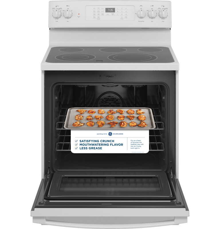 30" Free-Standing Electric Convection Range with No Preheat Air Fry JB735DPWW