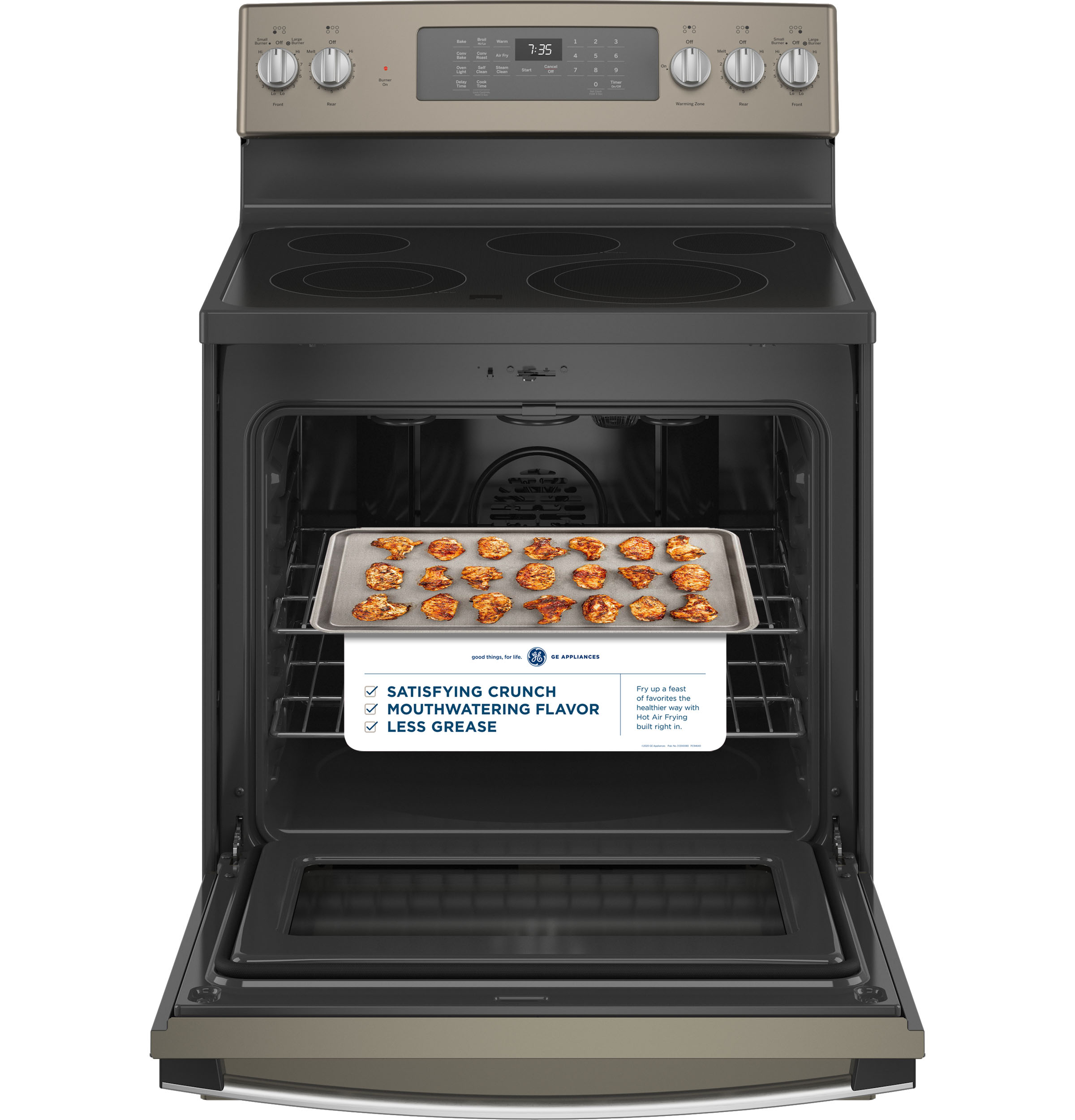 30" Free-Standing Electric Convection Range with No Preheat Air Fry JB735EPES