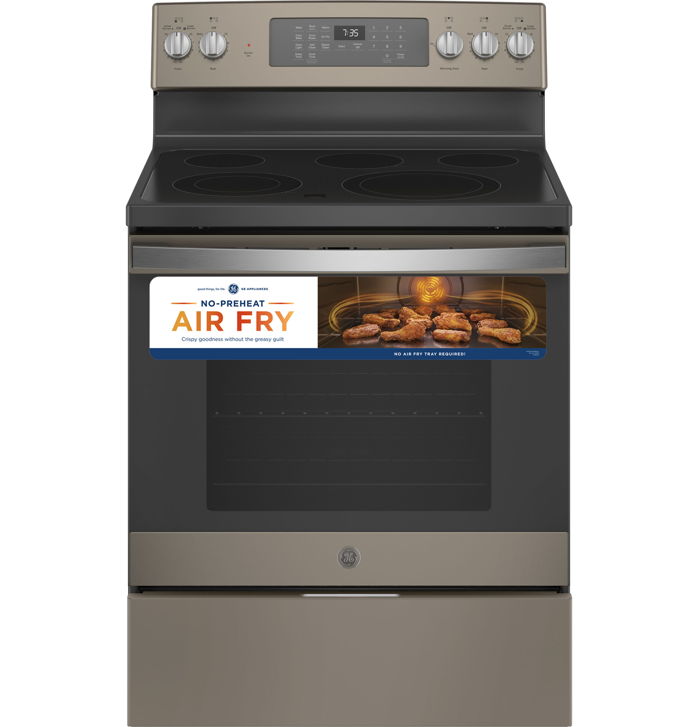 30" Free-Standing Electric Convection Range with No Preheat Air Fry JB735EPES