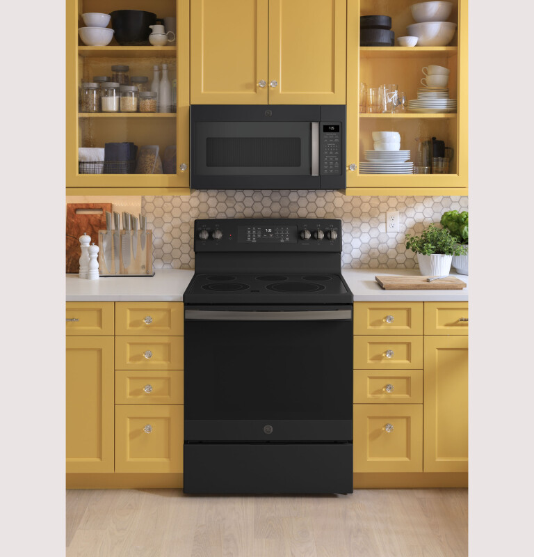30" Free-Standing Electric Convection Range with No Preheat Air Fry JB735FPDS
