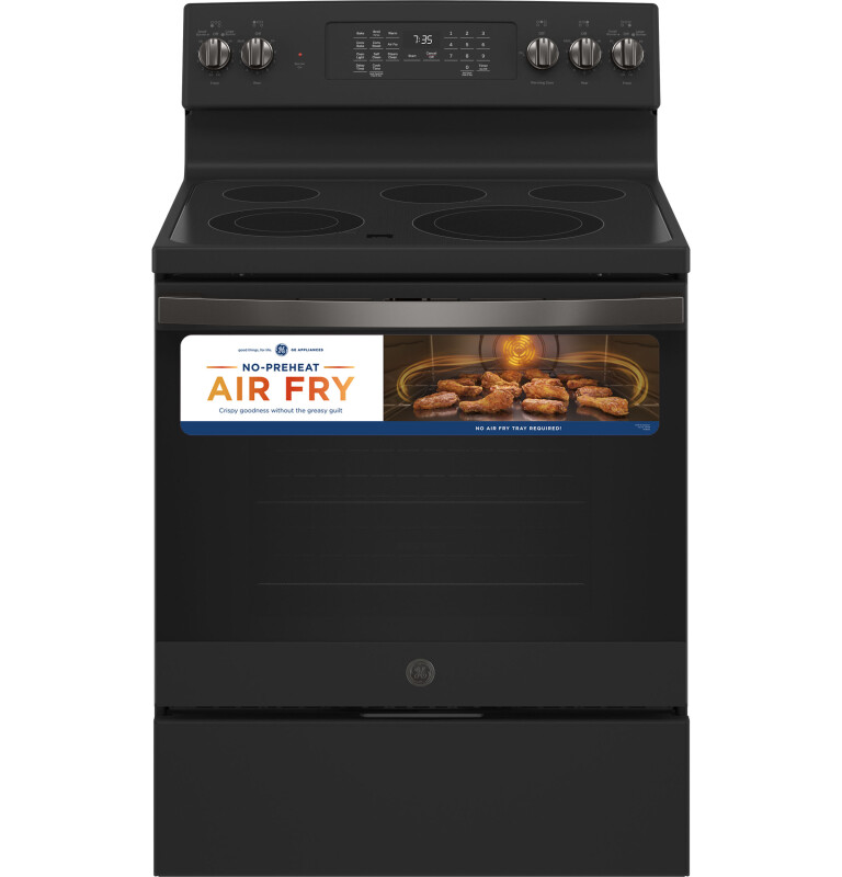 30" Free-Standing Electric Convection Range with No Preheat Air Fry JB735FPDS