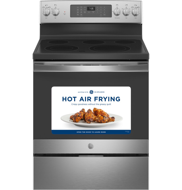30" Free-Standing Electric Convection Range with No Preheat Air Fry JB735SPSS