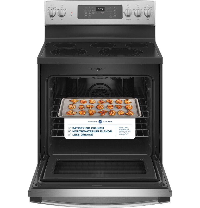 30" Free-Standing Electric Convection Range with No Preheat Air Fry JB735SPSS