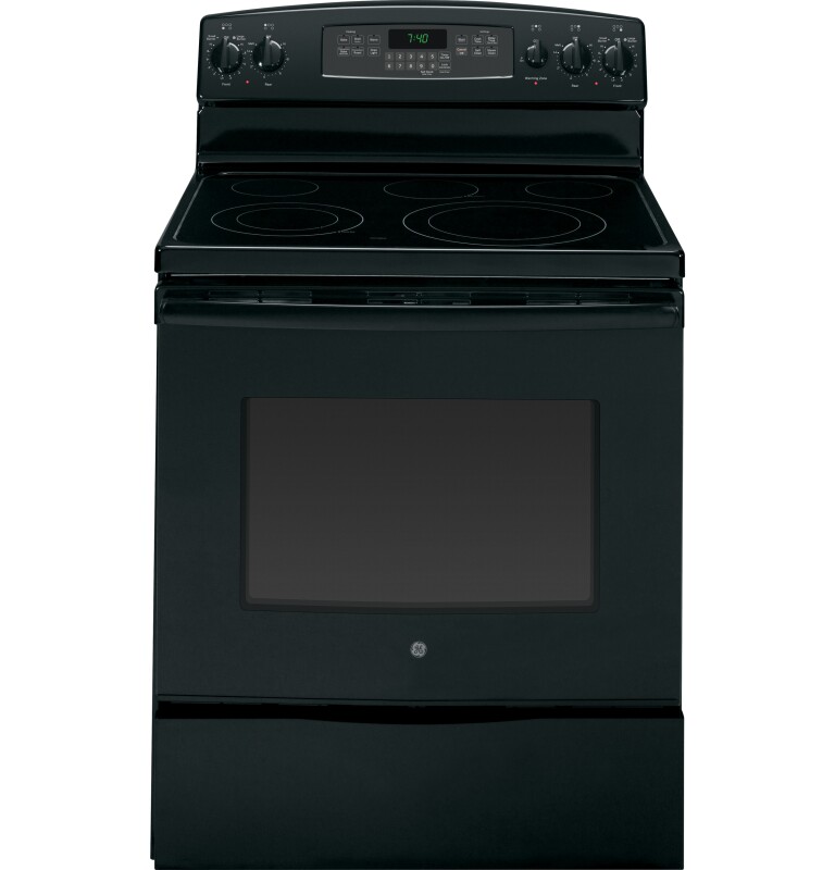 30" Free-Standing Electric Convection Range JB740DFBB