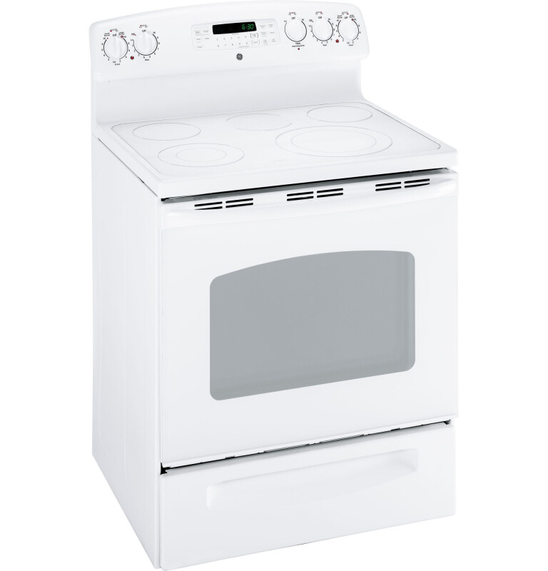 30" Free-Standing Electric Convection Range JB740TPWW