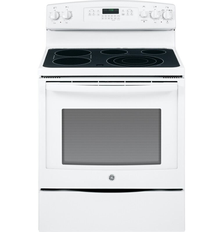 30" Free-Standing Electric Convection Range JB750DFWW
