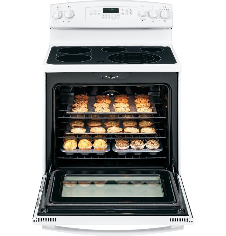 30" Free-Standing Electric Convection Range JB750DFWW