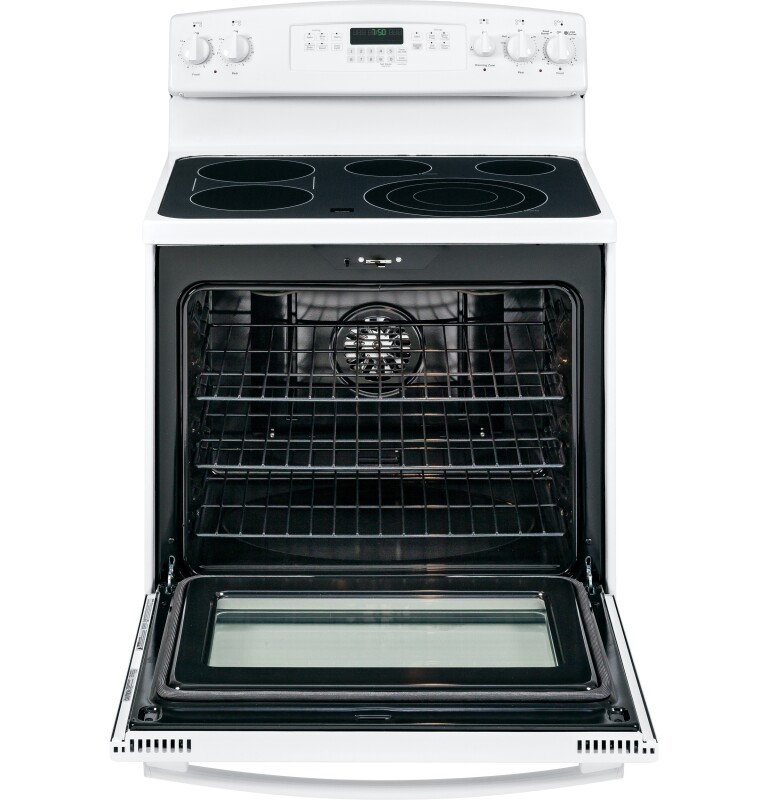 30" Free-Standing Electric Convection Range JB750DFWW