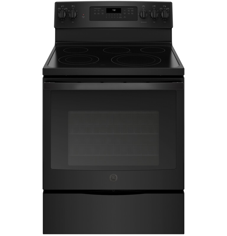 30" Free-Standing Electric Convection Range JB750DJBB
