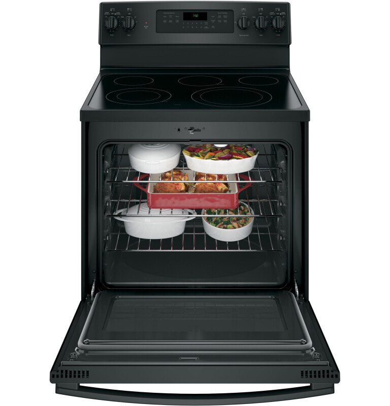30" Free-Standing Electric Convection Range JB750DJBB