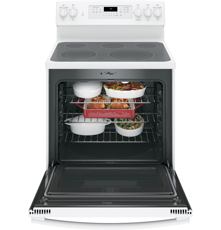 30" Free-Standing Electric Convection Range JB750DJWW