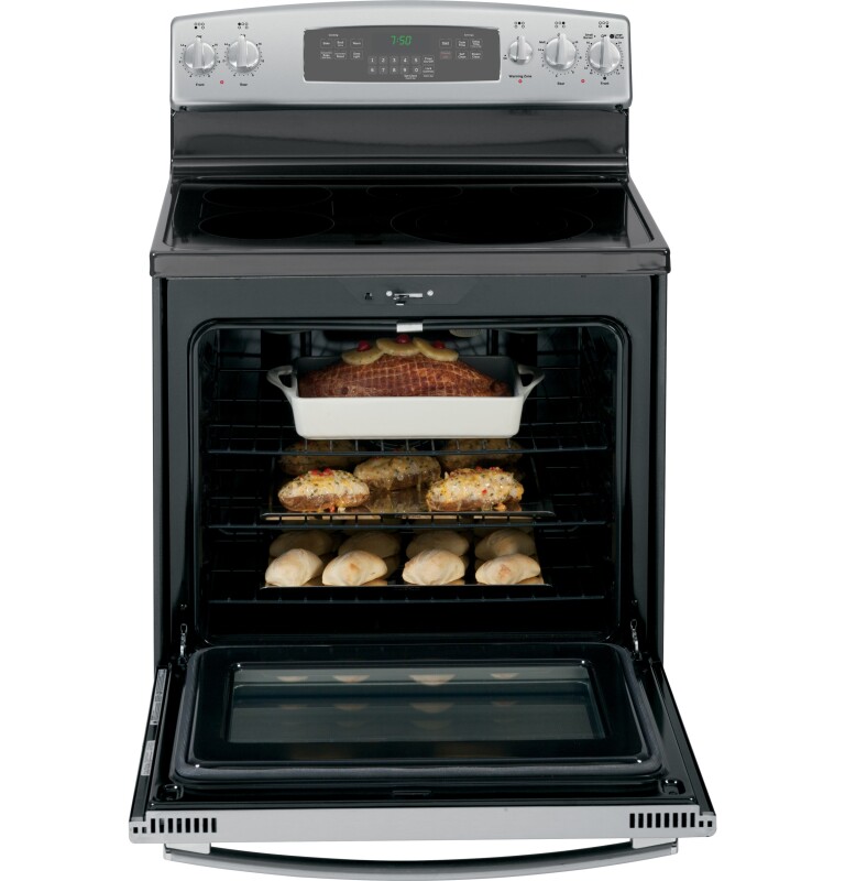 30" Free-Standing Electric Convection Range JB750SFSS