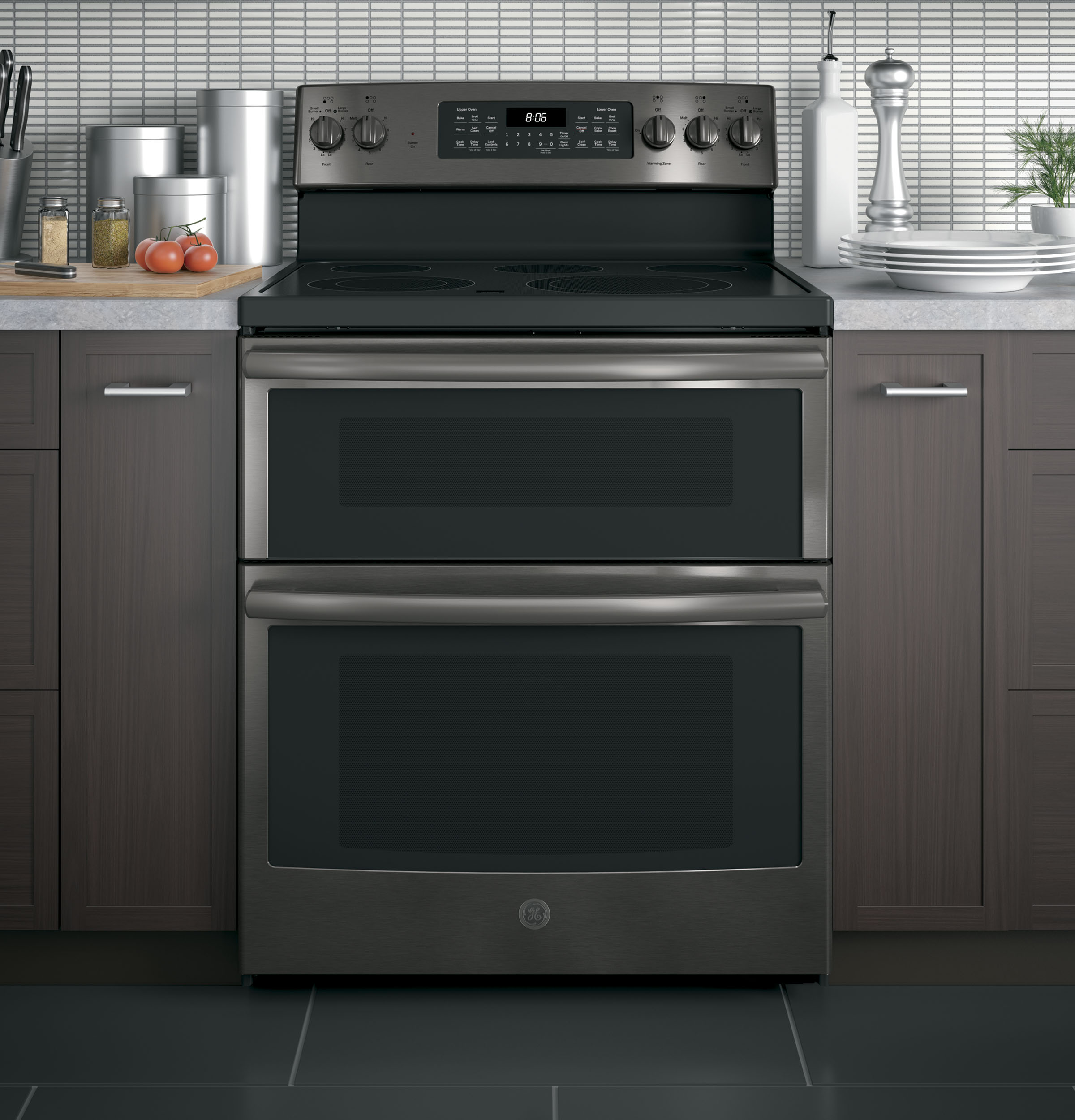 30" Free-Standing Electric Double Oven Convection Range JB860BJTS