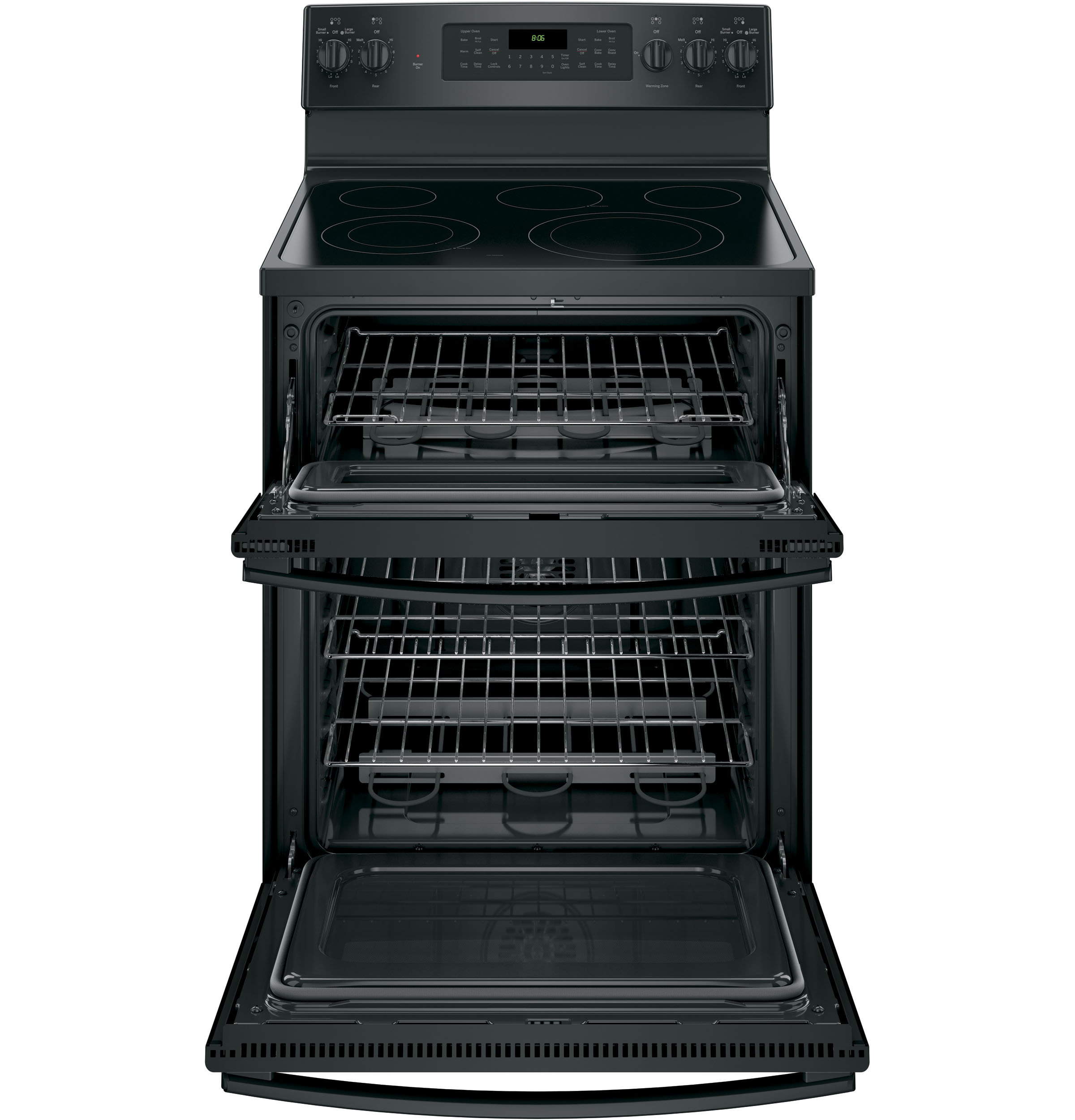 30" Free-Standing Electric Double Oven Convection Range JB860DJBB