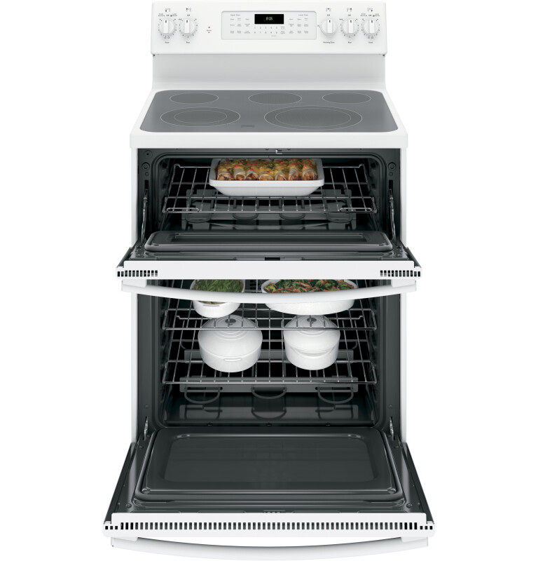 30" Free-Standing Electric Double Oven Convection Range JB860DJWW