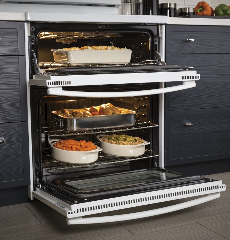 30" Free-Standing Electric Double Oven Convection Range JB860DJWW