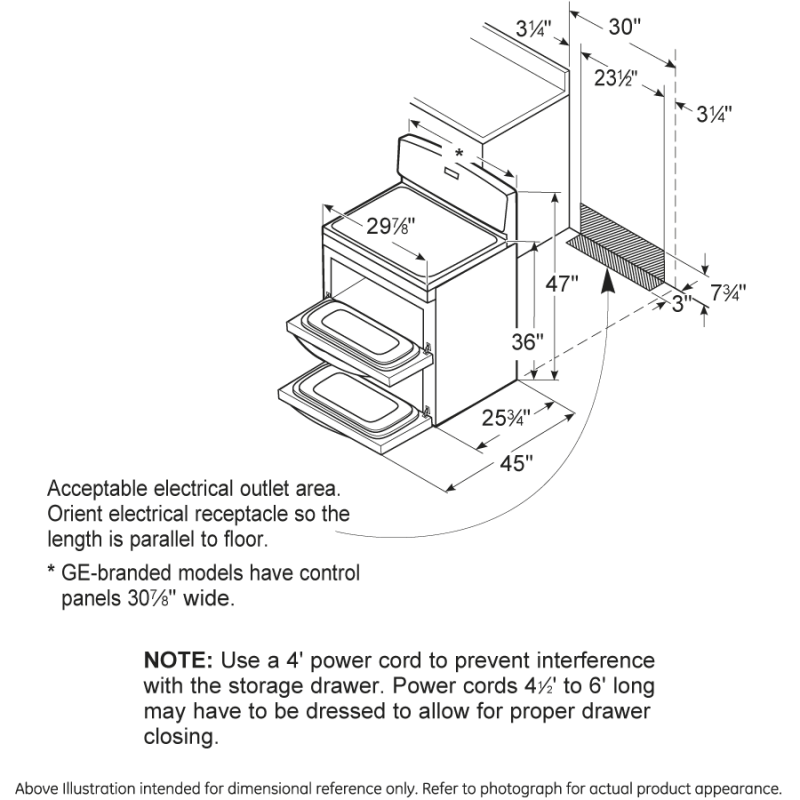 30" Free-Standing Electric Double Oven Convection Range JB870DTBB