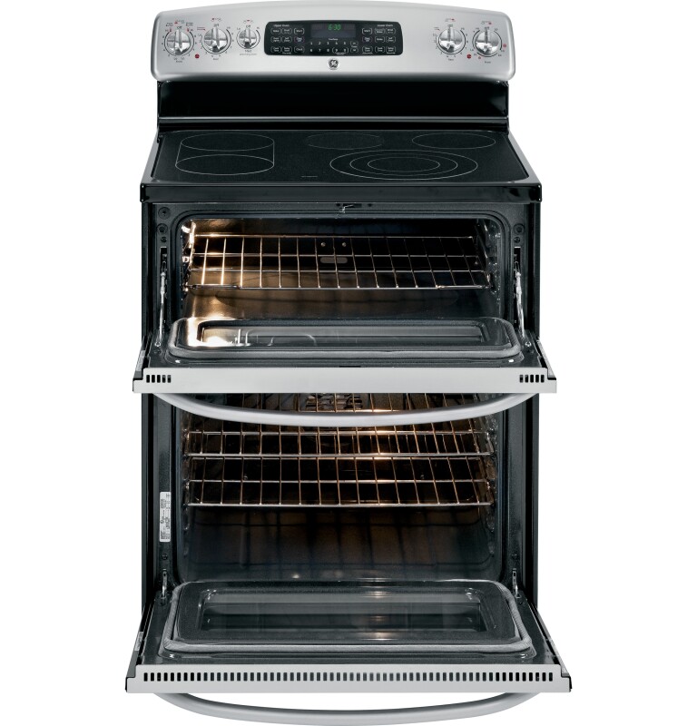 30" Free-Standing Electric Double Oven Convection Range JB870STSS